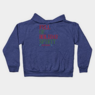 funny chrstmas saying Kids Hoodie